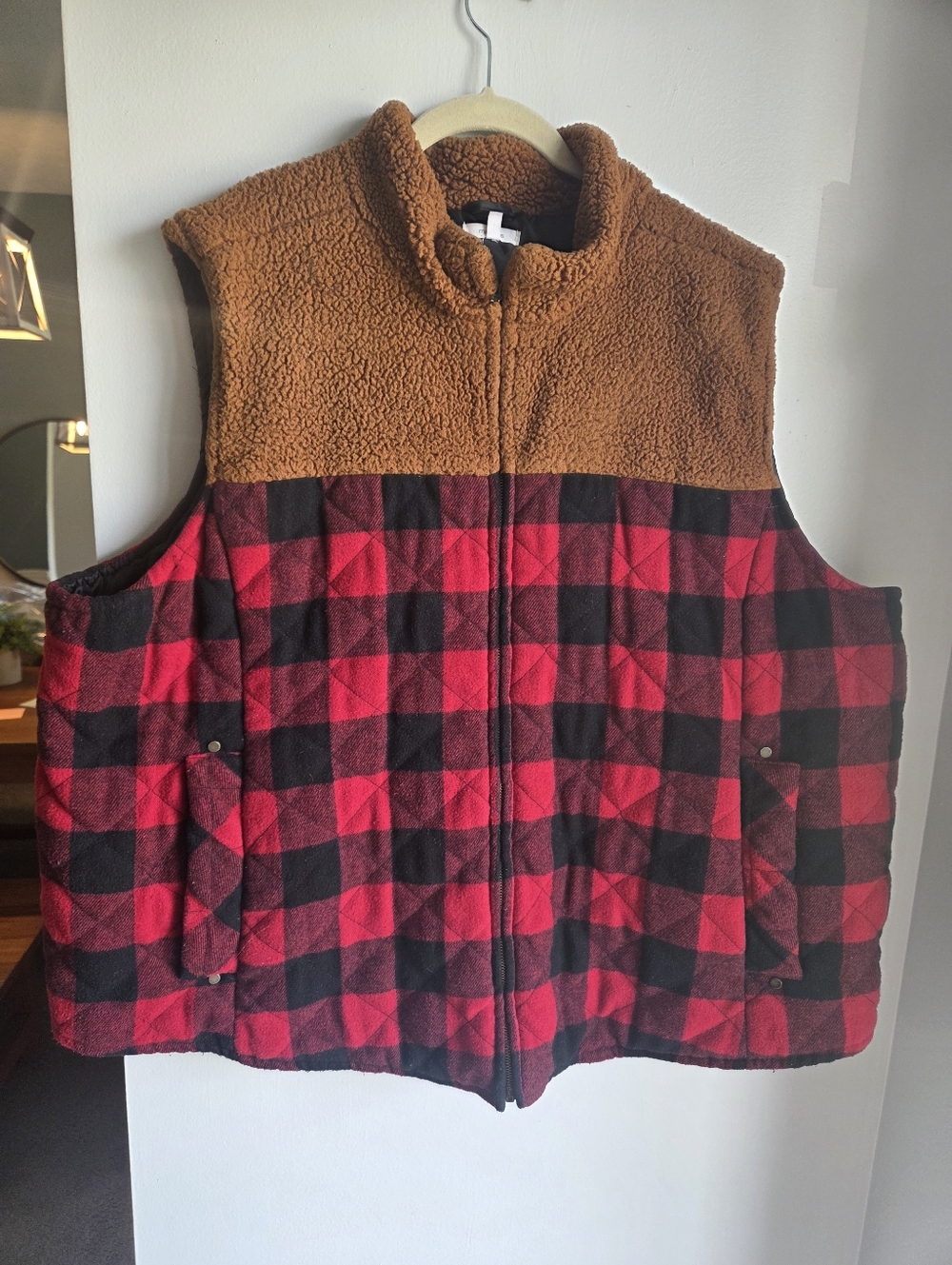 Maurices Rust Brown Sherpa Jacket